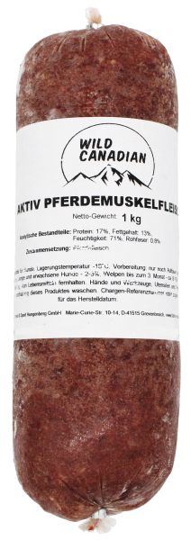 Aktiv Pferdemuskelfleisch 1000g