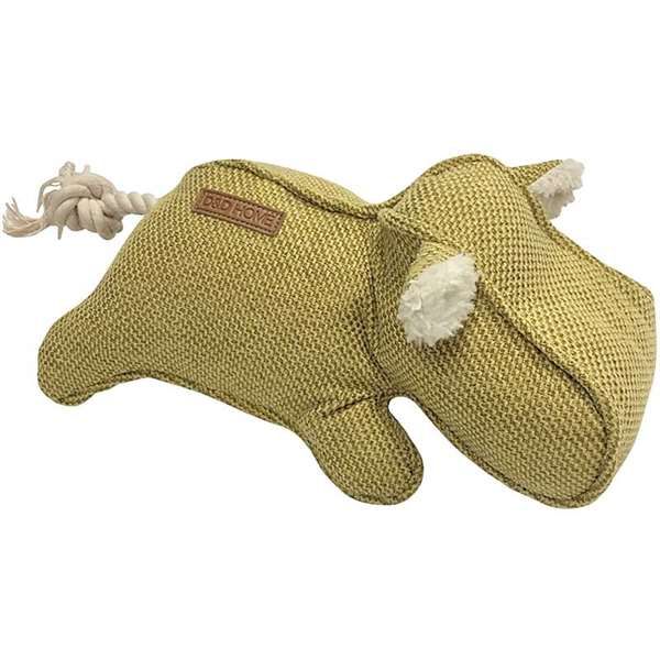 D&D Home Nilpferd Emmy Chenille gelb