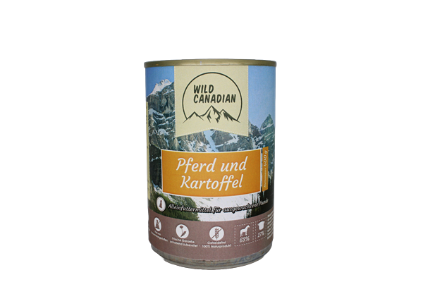 Wild Canadian Sensible Pferd & Kartoffel