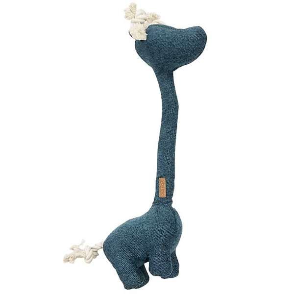 D&D Home Giraffe George Chenille blau