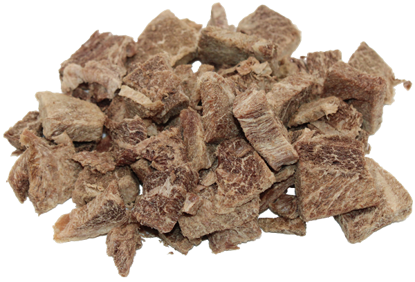 Rindergulasch Trockenbarf gefriergetr. 100g